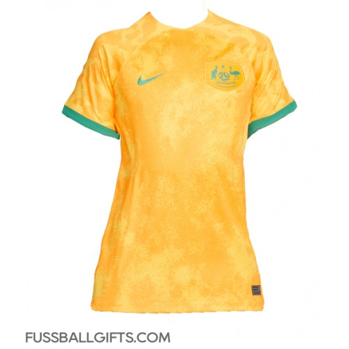 Australien Fußballbekleidung Heimtrikot Damen WM 2022 Kurzarm